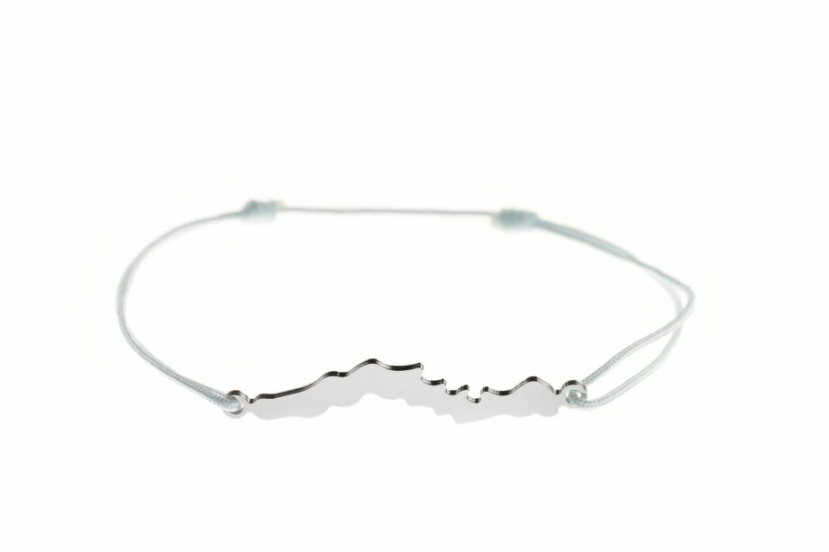 LakeLife Woerthersee Armband - Fuer Damen - Farbe: Hellblau