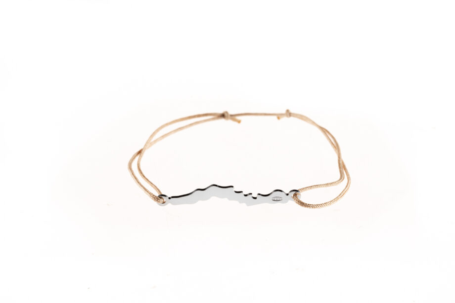 LakeLife Woerthersee Armband in Silber - Fuer Damen - Farbe: Nude