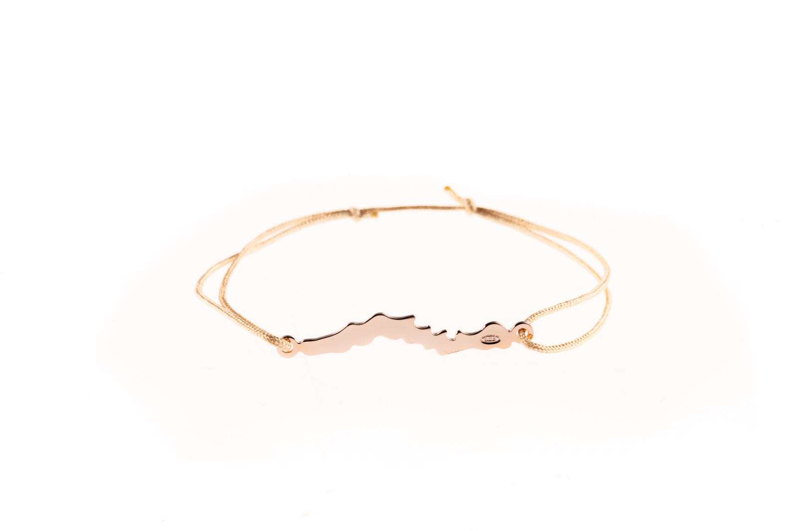LakeLife Woerthersee Armband - Special Edition in Rosé vergoldet - Fuer Damen - Farbe: Nude